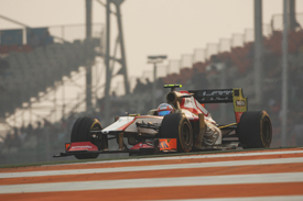 Narain Karthikeyan, HRT, Abu Dhabi 2012