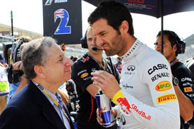 Jean Todt Mark Webber