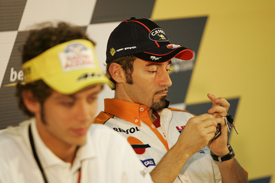 Valentino Rossi and Max Biaggi