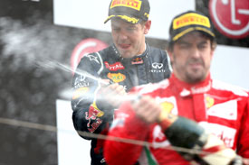 Sebastian Vettel Fernando Alonso 2012