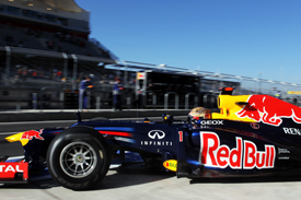 Sebastian Vettel Red Bull 2012 US GP