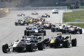 Felix Rosenqvist Mucke Dallara F3 Euro Series Hockenheim 2012