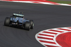 Nico Rosberg, Mercedes, Austin 2012