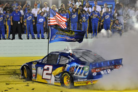 Brad Keselowski Penske NASCAR Homestead