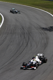 Sergio Perez, Sauber, Interlagos 2012