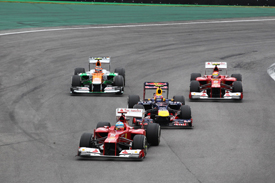 Fernando Alonso, Ferrari, Interlagos 2012