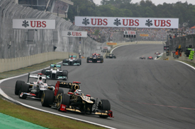 Kimi Raikkonen, Lotus, Interlagos 2012