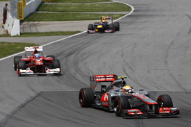 Red Bull Ferrari McLaren F1 2012 