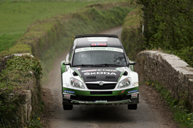 Andreas Mikkelsen, Skoda UK, Ireland IRC 2012
