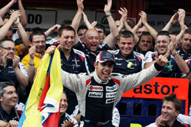 Williams Pastor Maldonado F1 Barcelona 2012