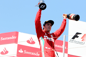 Fernando Alonso wins in Valencia 2012