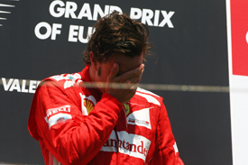 Fernando Alonso wins in Valencia 2012
