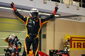 Kimi Raikkonen wins in Abu Dhabi