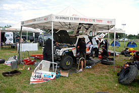 The team working on the Wildcat 