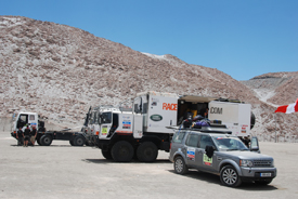 It's not just competing vehicles that take a pounding