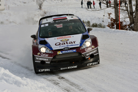Evgeny Novikov, Qatar M-Sport Ford, Monte Carlo WRC 2013