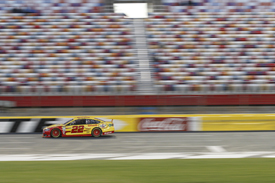 Joey Logano, Penske Ford, Charlotte NASCAR testing 2013