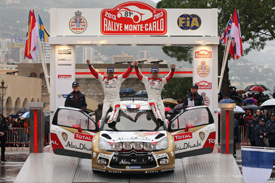 Sebastien Loeb wins in Monte Carlo
