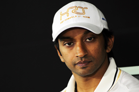 Narain Karthikeyan HRT GP 2012