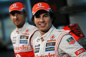 Sergio Perez McLaren F1 2013