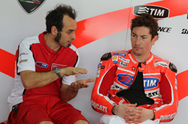 Vito Guareschi and Nicky Hayden