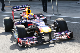 Mark Webber, Red Bull, Jerez F1 testing February 2013