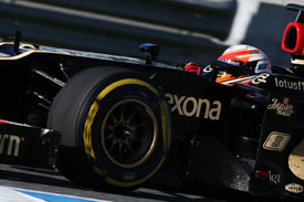 Romain Grosjean Lotus F1 2013
