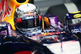 Sebastian Vettel F1 2013 Testing