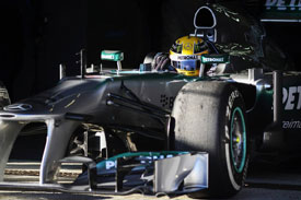 Lewis Hamilton F1 2013 Mercedes