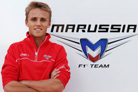 Max Chilton Marussia F1 2013