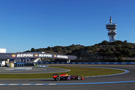 Sebastian Vettel F1 2013 Testing