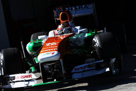 Jules Bianchi Force India F1 2013