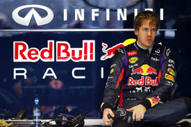 Sebastian Vettel F1 2013 Testing