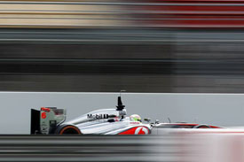 Sergio Perez McLaren F1 2013