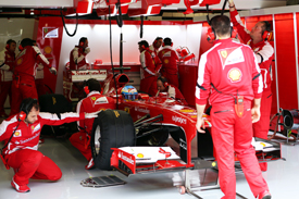 Fernando Alonso, Ferrari, Barcelona F1 testing 2013
