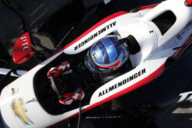 AJ Allmendinger, Penske, Sebring IndyCar testing February 2013