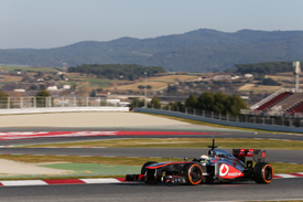 Sergio Perez, McLaren, Barcelona F1 testing, February 2013