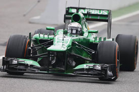 Giedo van der Garde Caterham F1 2013