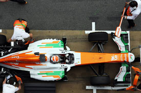 Adrian Sutil Force India F1 2013