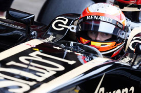 Romain Grosjean Lotus F1 2013
