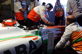 Jules Bianchi Force India F1 2013