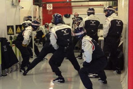 Williams Fw35 Barcelona F1 testing 2013