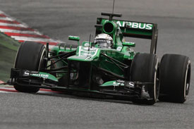 Giedo van der Garde Caterham F1 2013
