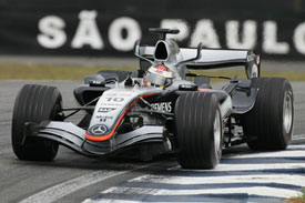 Juan Pablo Montoya McLaren 2005 Brazil