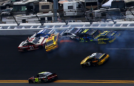 Daytona 500 crash