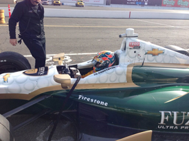Ryan Hunter-Reay, Carpenter, Sonoma IndyCar testing 2013