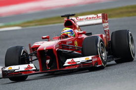 Felipe Massa Ferrari F1 2013 Barcelona