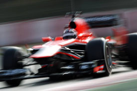 Max Chilton Marussia F1 2013