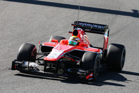Luiz Razia, Marussia, Jerez F1 testing February 2013