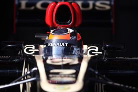 Kimi Raikkonen, Lotus, Barcelona F1 testing, February 2013
